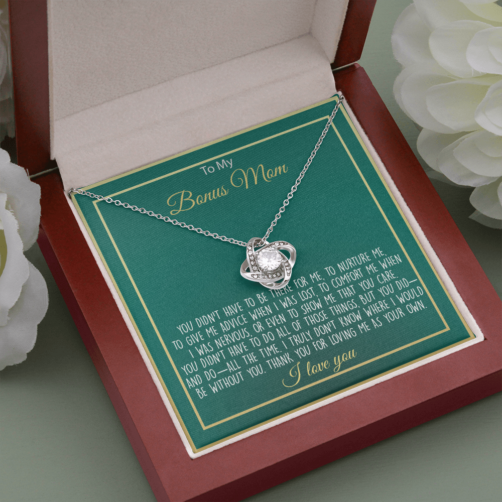 6 Love Knot Necklaces With Box Card 001