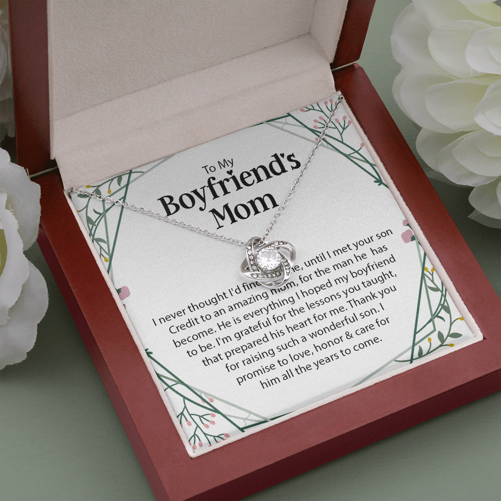 2 The Love Knot To My Boyfriend's Mom Gift