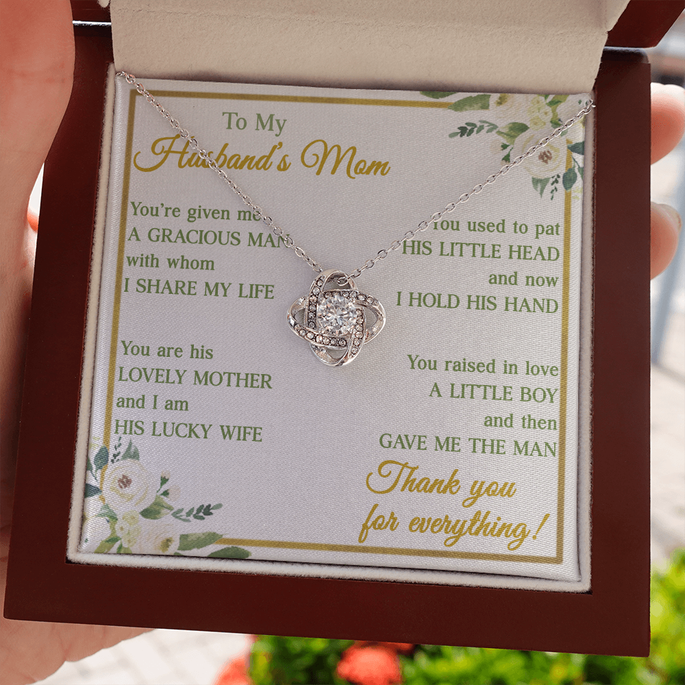 6 The Love Knot To My Boyfriend's Mom Gift
