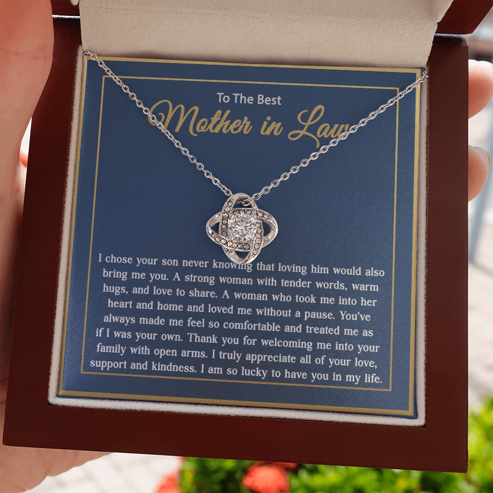 16 The Love Knot To My Boyfriend's Mom Gift