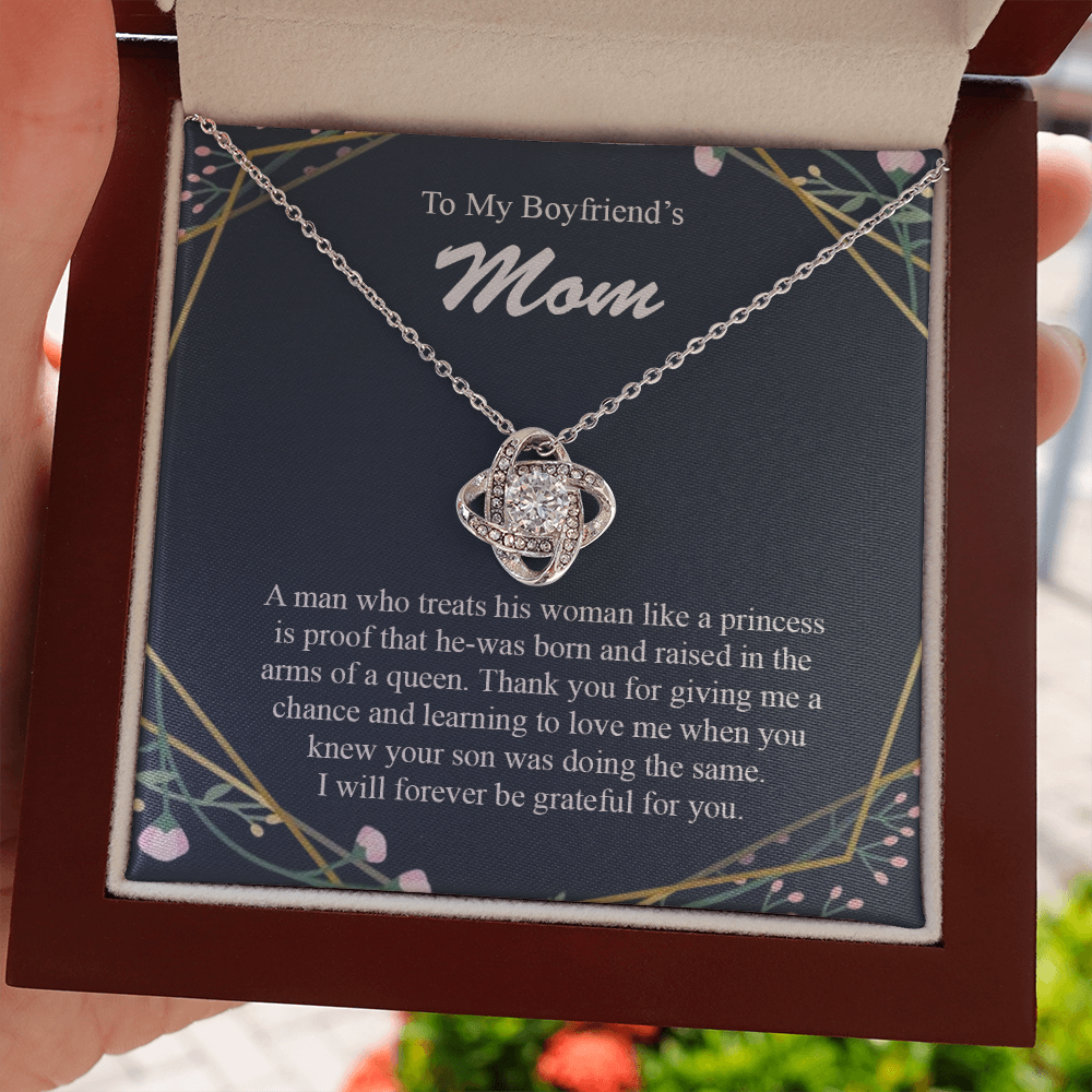 5 The Love Knot To My Boyfriend's Mom Gift