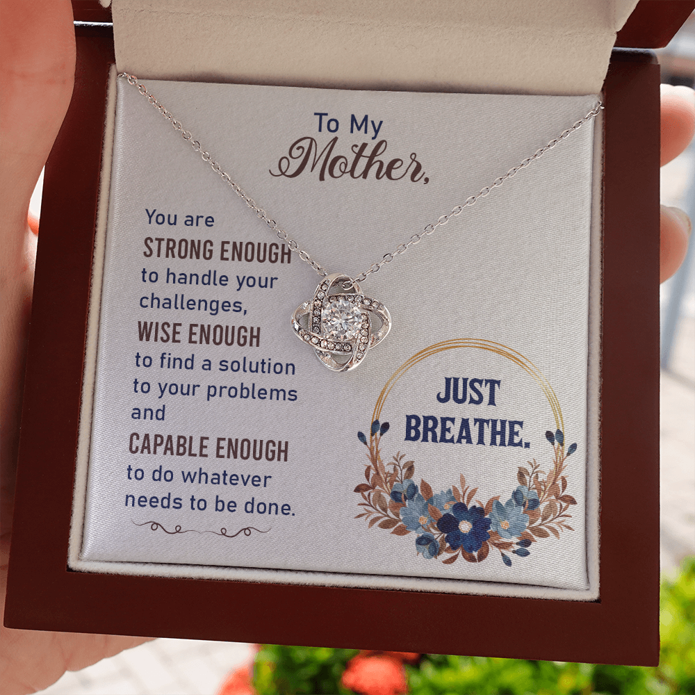 7 Love Knot Necklaces With Box Card 001