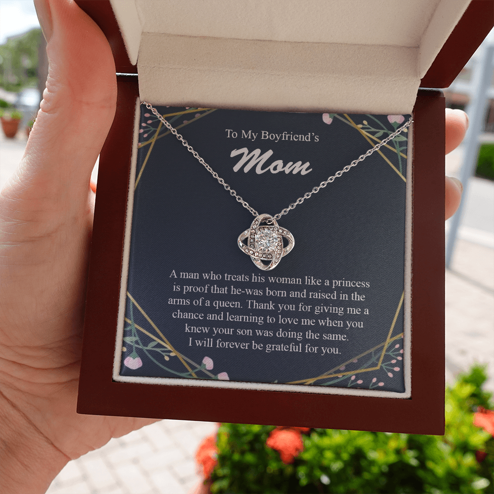 5 The Love Knot To My Boyfriend's Mom Gift