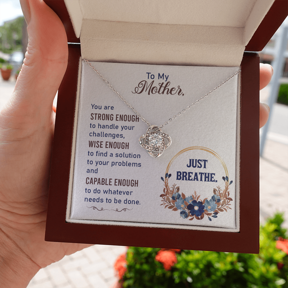 7 Love Knot Necklaces With Box Card 001