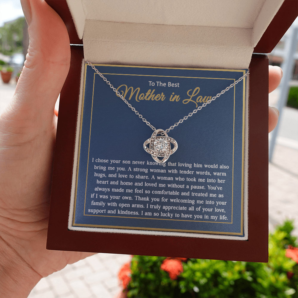 16 The Love Knot To My Boyfriend's Mom Gift