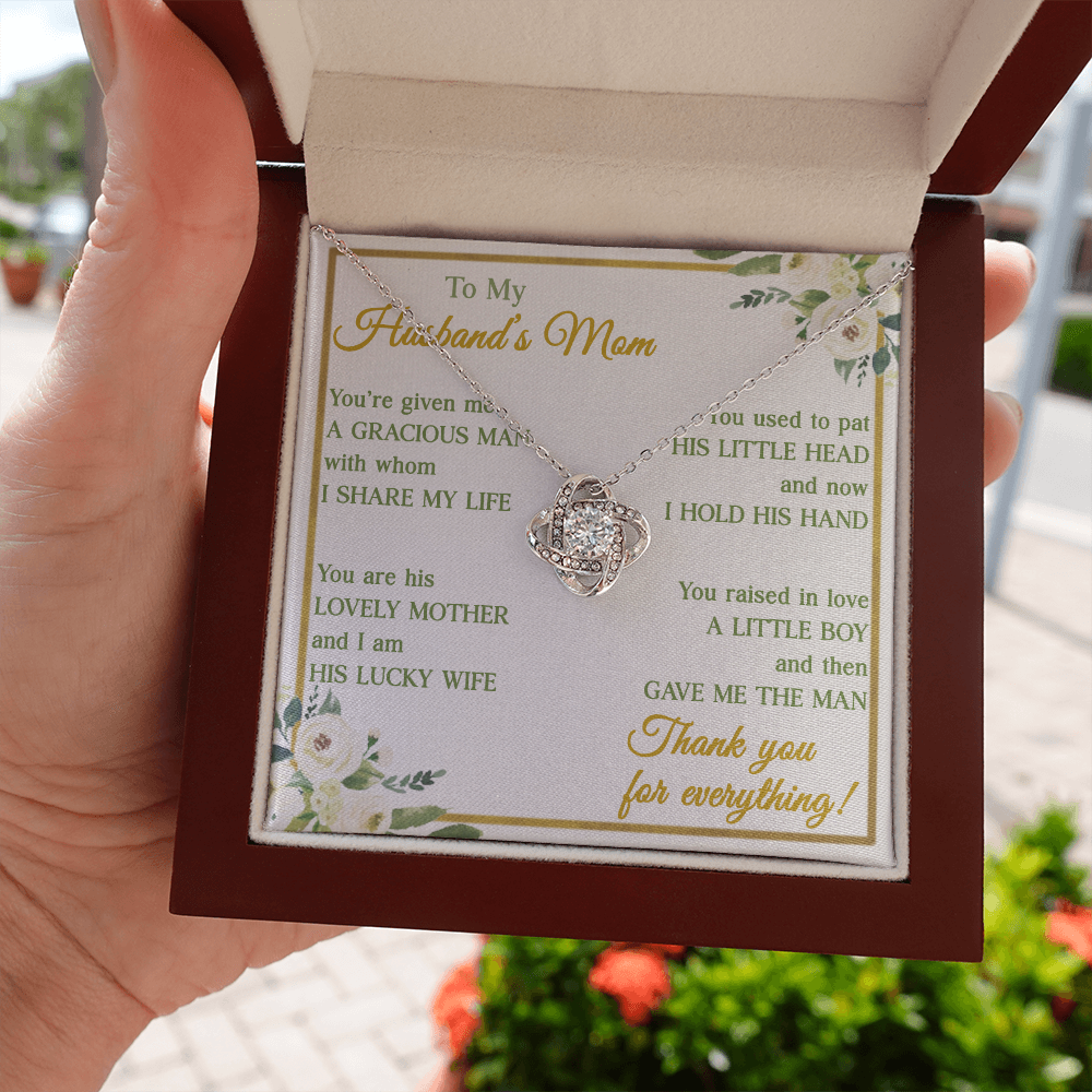6 The Love Knot To My Boyfriend's Mom Gift