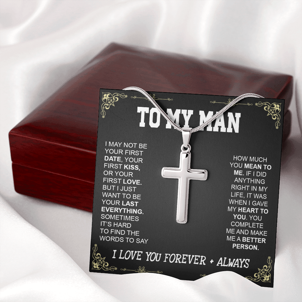 man120821-08 Cross Necklace