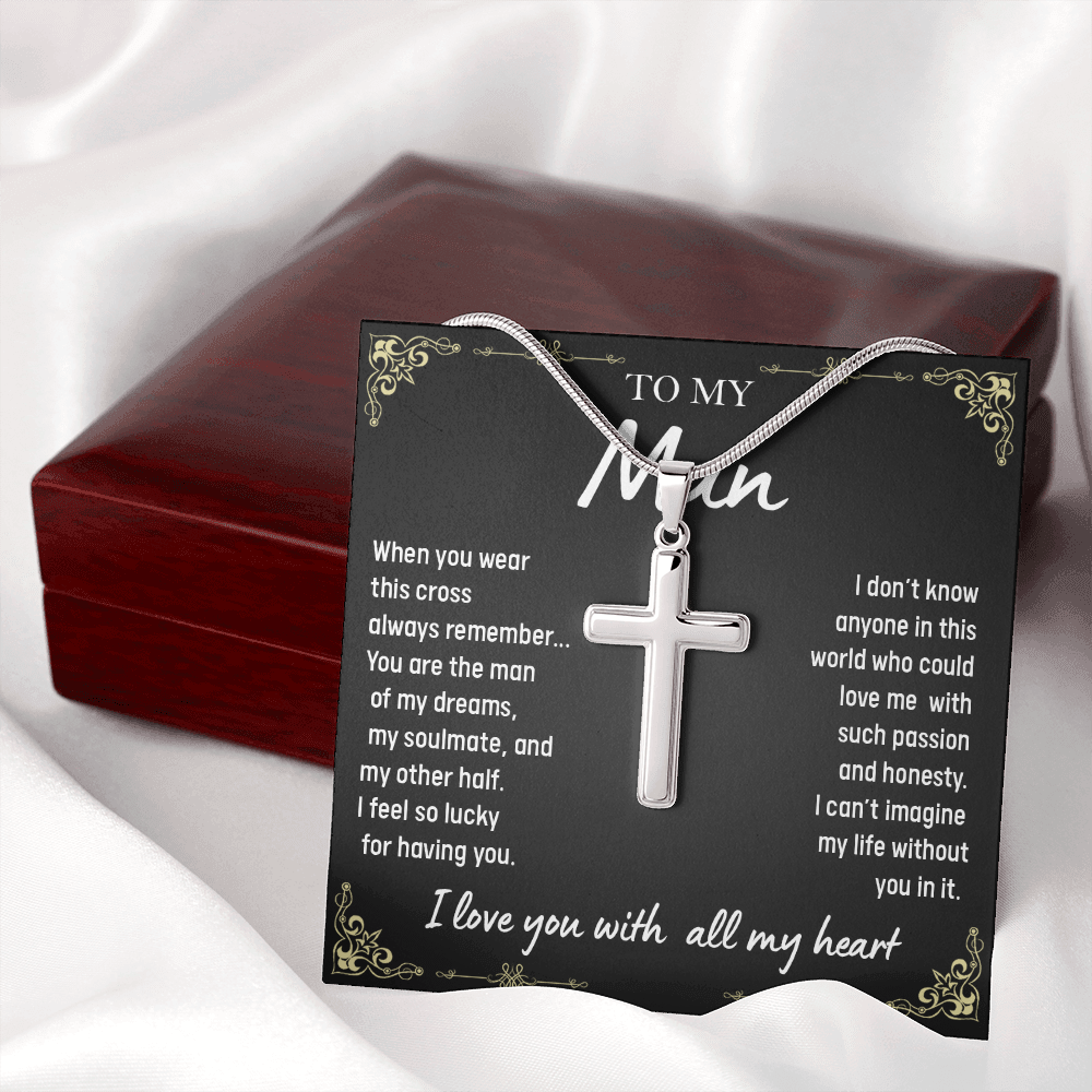 man120821-01 Cross Necklace