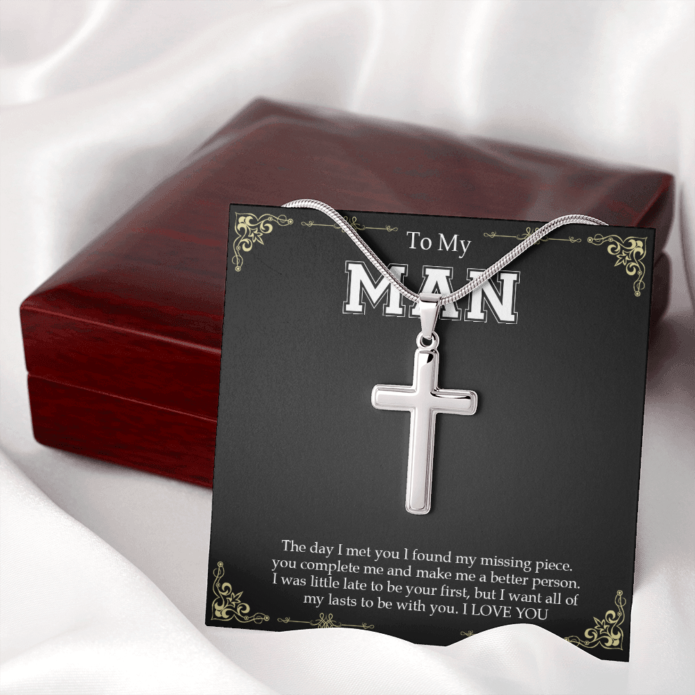 man120821-10 Cross Necklace