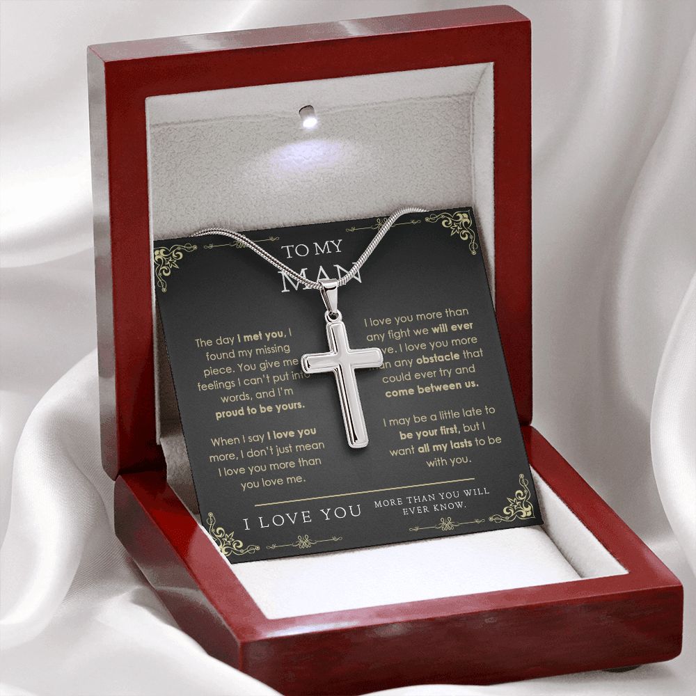 man120821-07 Cross Necklace