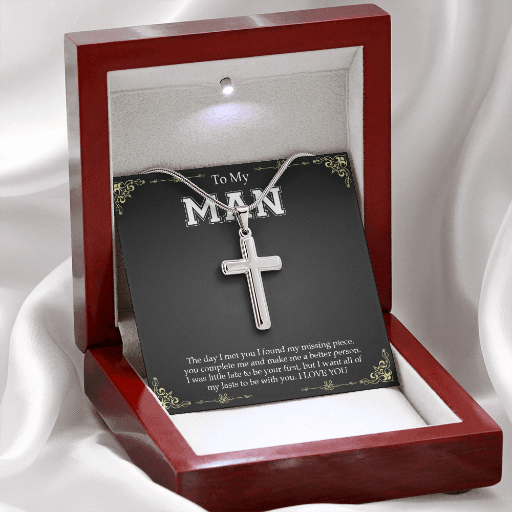 man120821-10 Cross Necklace