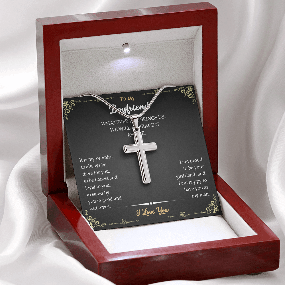 man120821-05 Cross Necklace