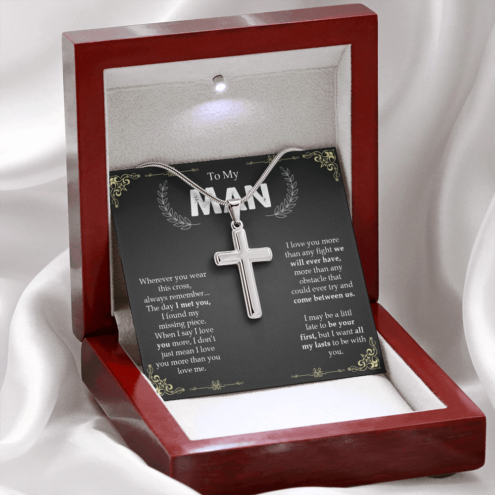 man120821-09 Cross Necklace