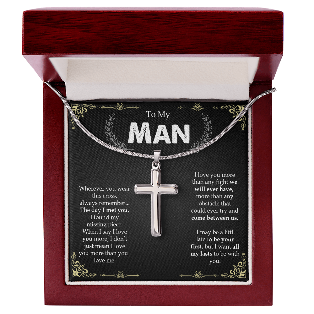 man120821-09 Cross Necklace