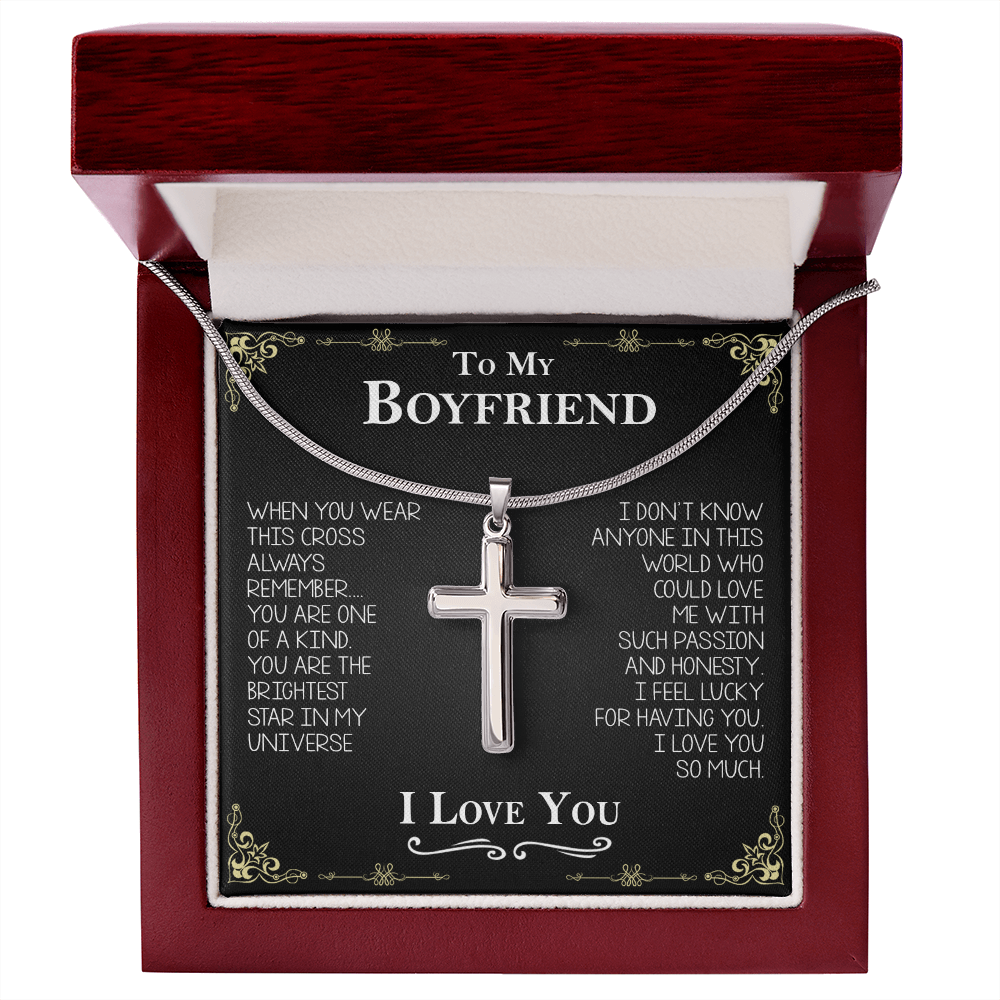 man120821-03 Cross Necklace