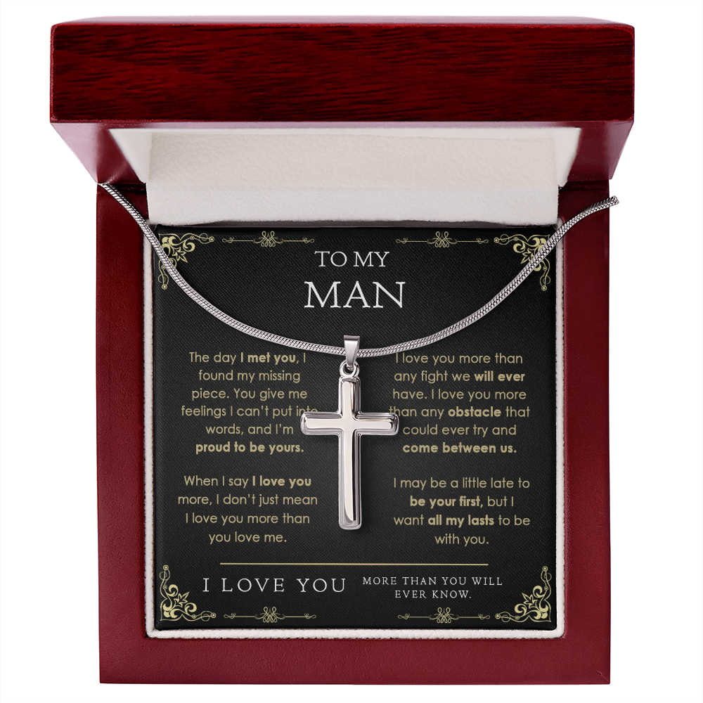 man120821-07 Cross Necklace