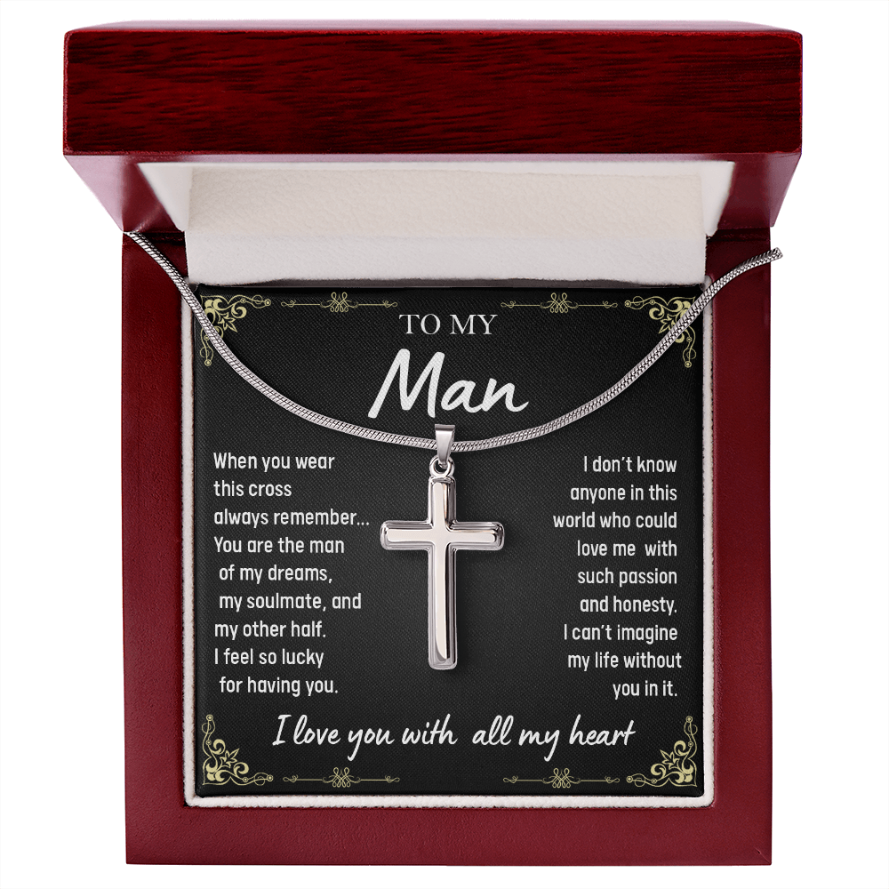 man120821-01 Cross Necklace