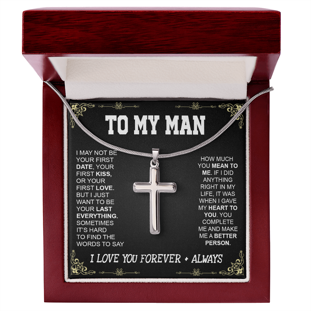 man120821-08 Cross Necklace