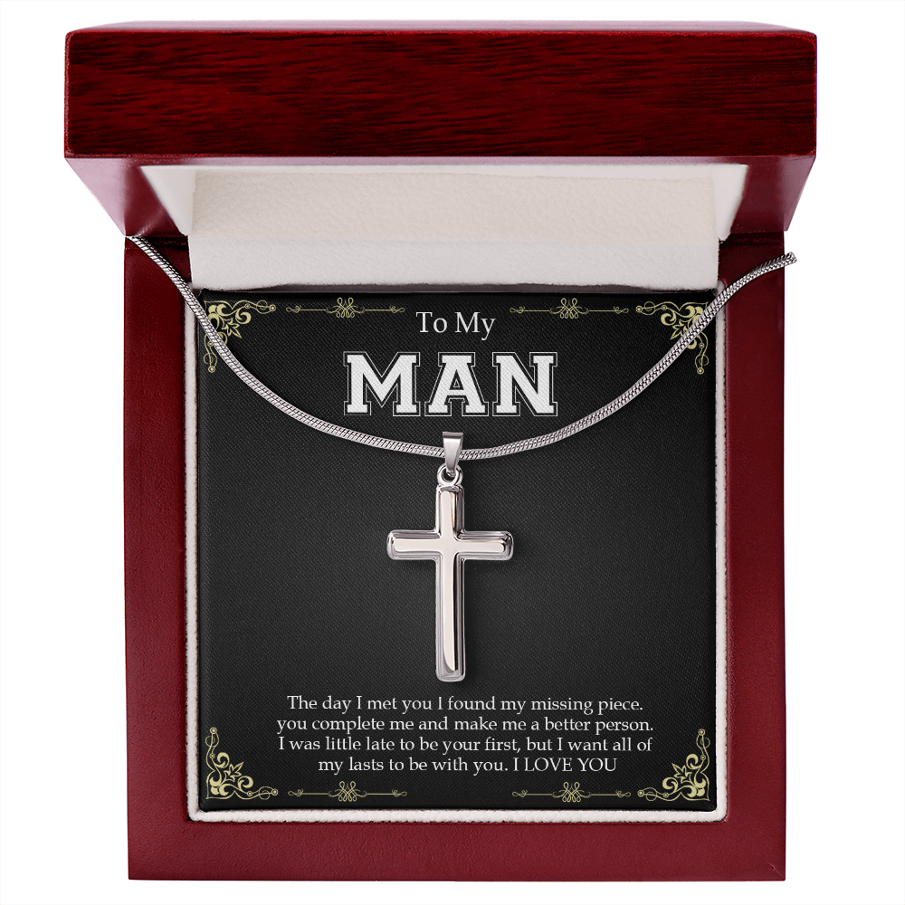 man120821-10 Cross Necklace