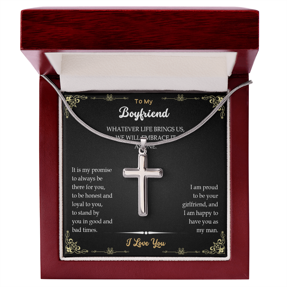 man120821-05 Cross Necklace