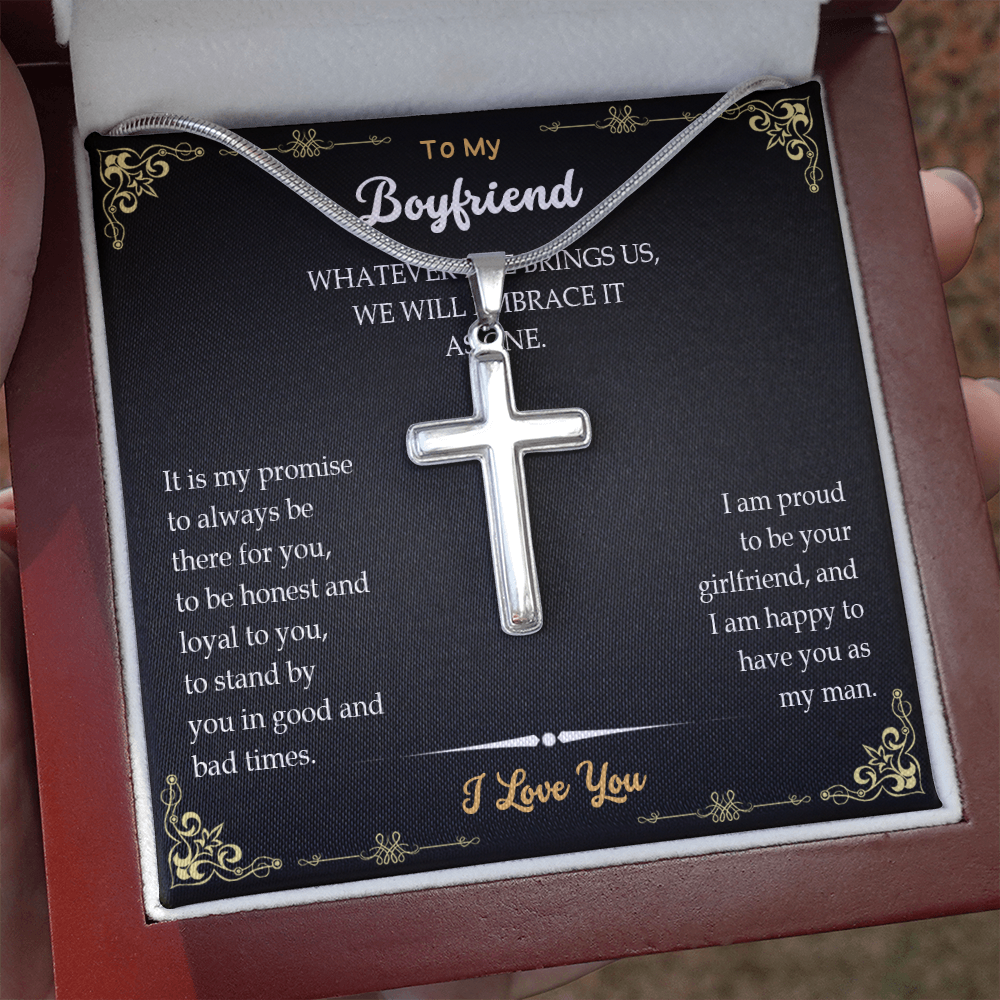 man120821-05 Cross Necklace