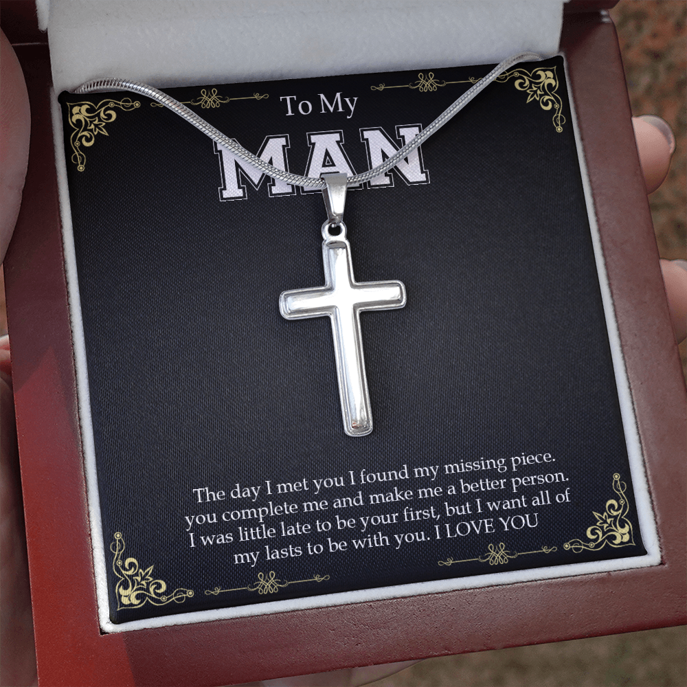 man120821-10 Cross Necklace