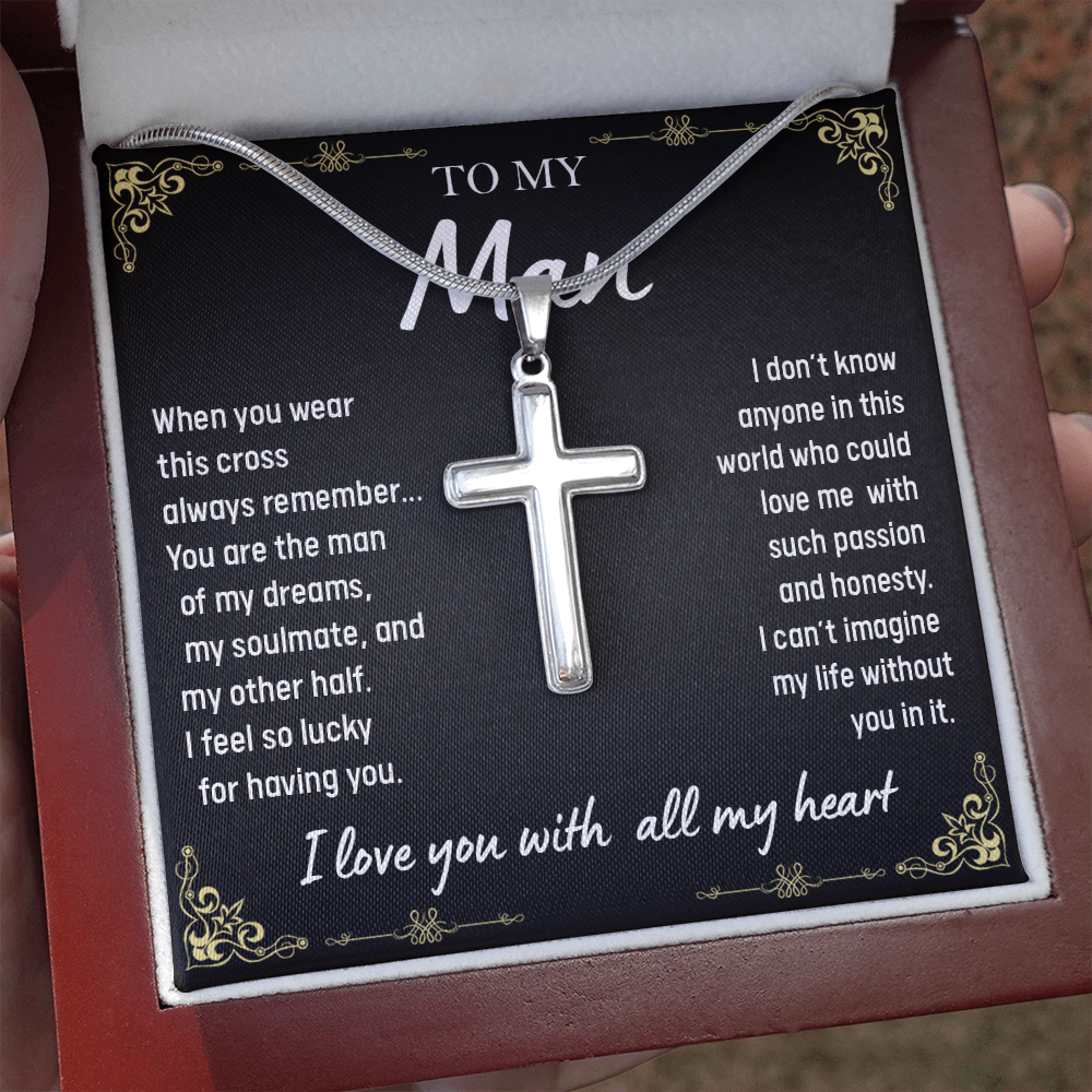 man120821-01 Cross Necklace