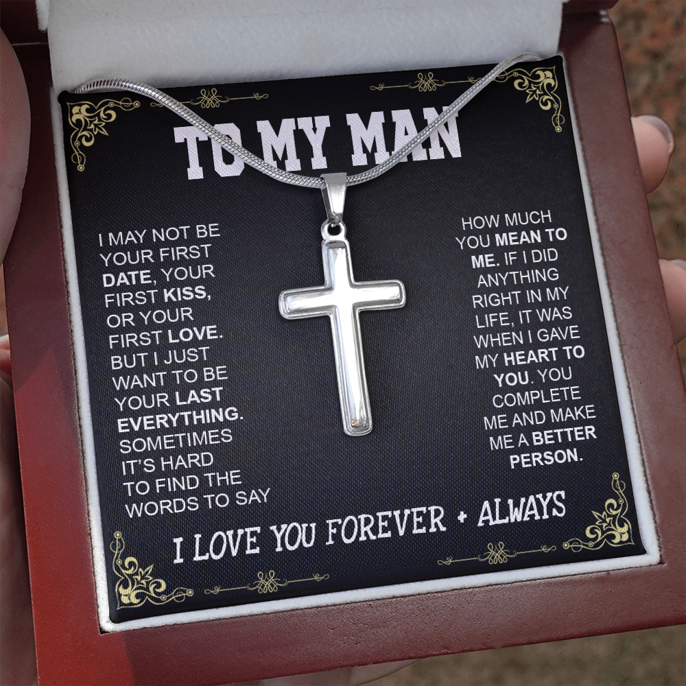man120821-08 Cross Necklace