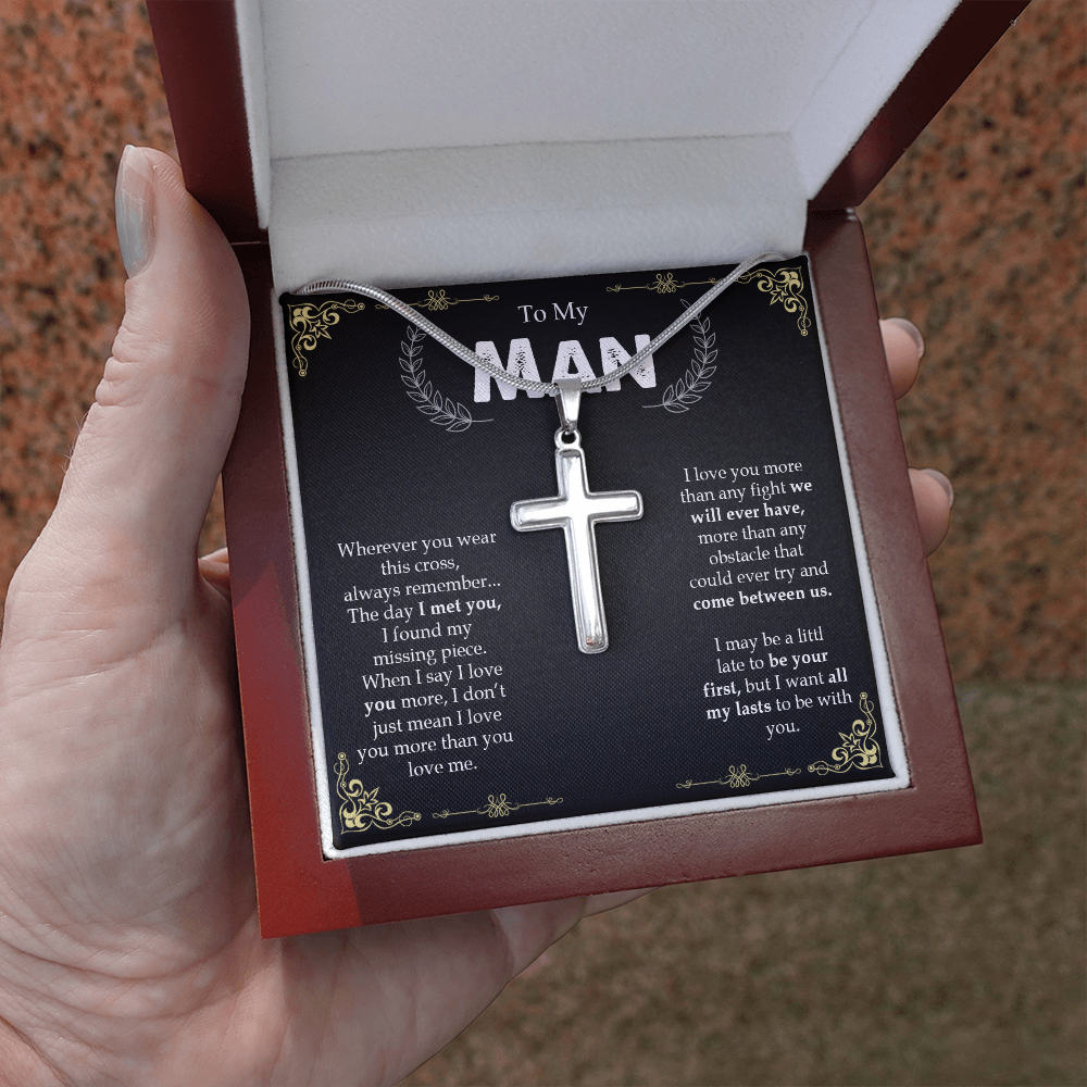 man120821-09 Cross Necklace