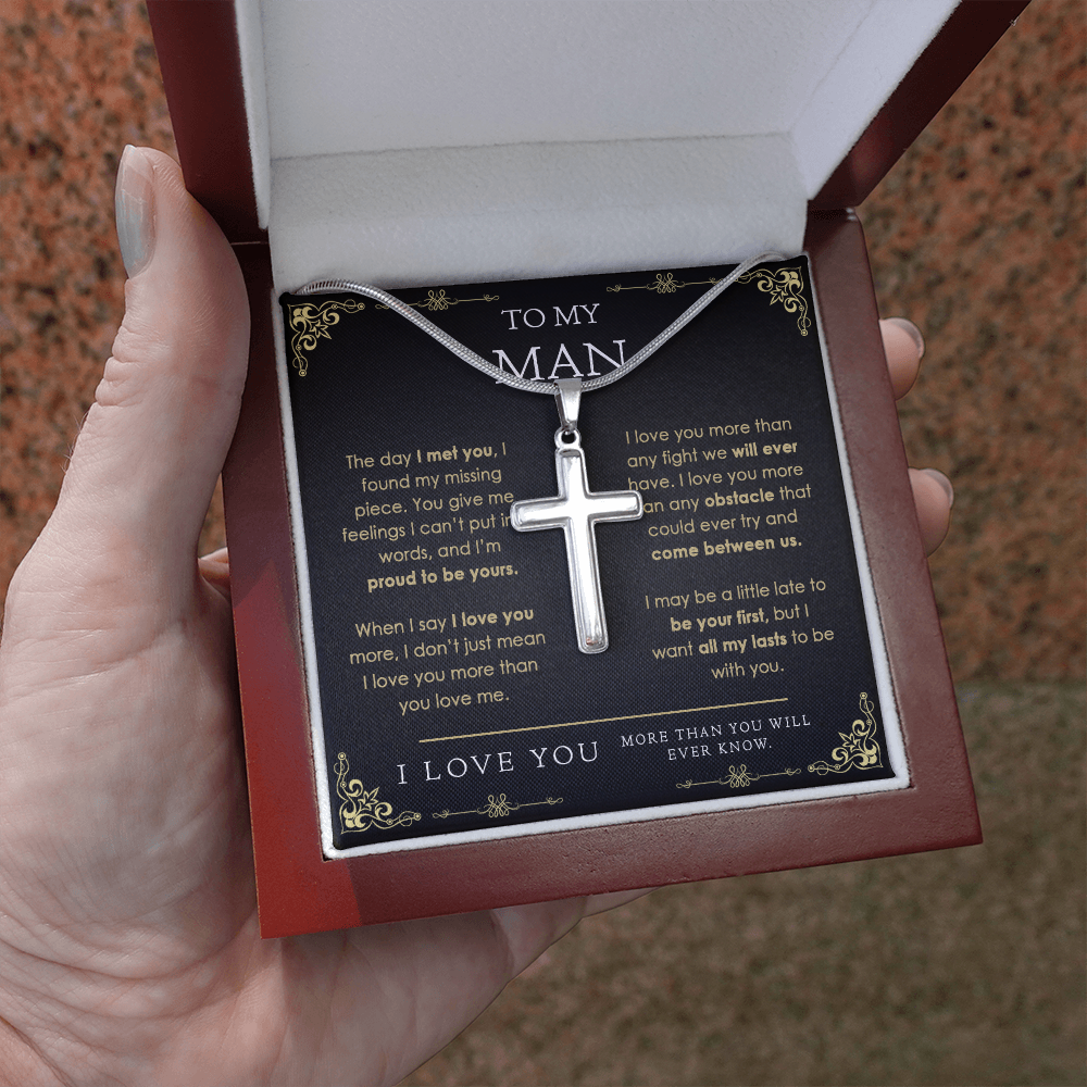 man120821-07 Cross Necklace
