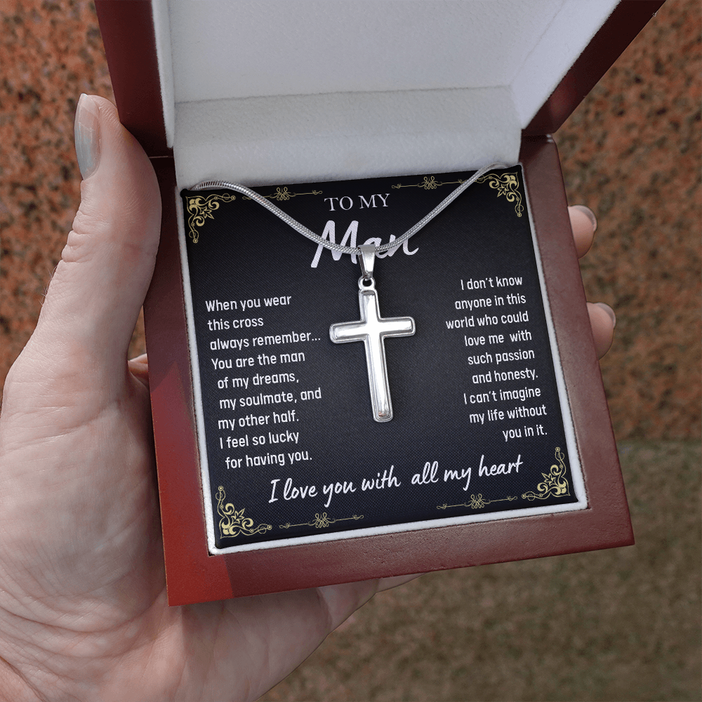 man120821-01 Cross Necklace