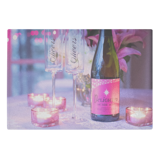 candles and wine
