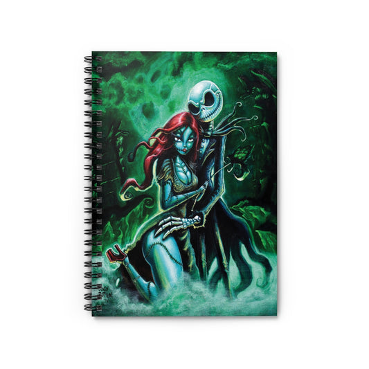 Motivational Paper Holidays Events The Nightmare Before Christmas Jack Killington and Sally Family Friend Awesome Gifts Birthday Decor Home Spiral Notebook - Ruled Line