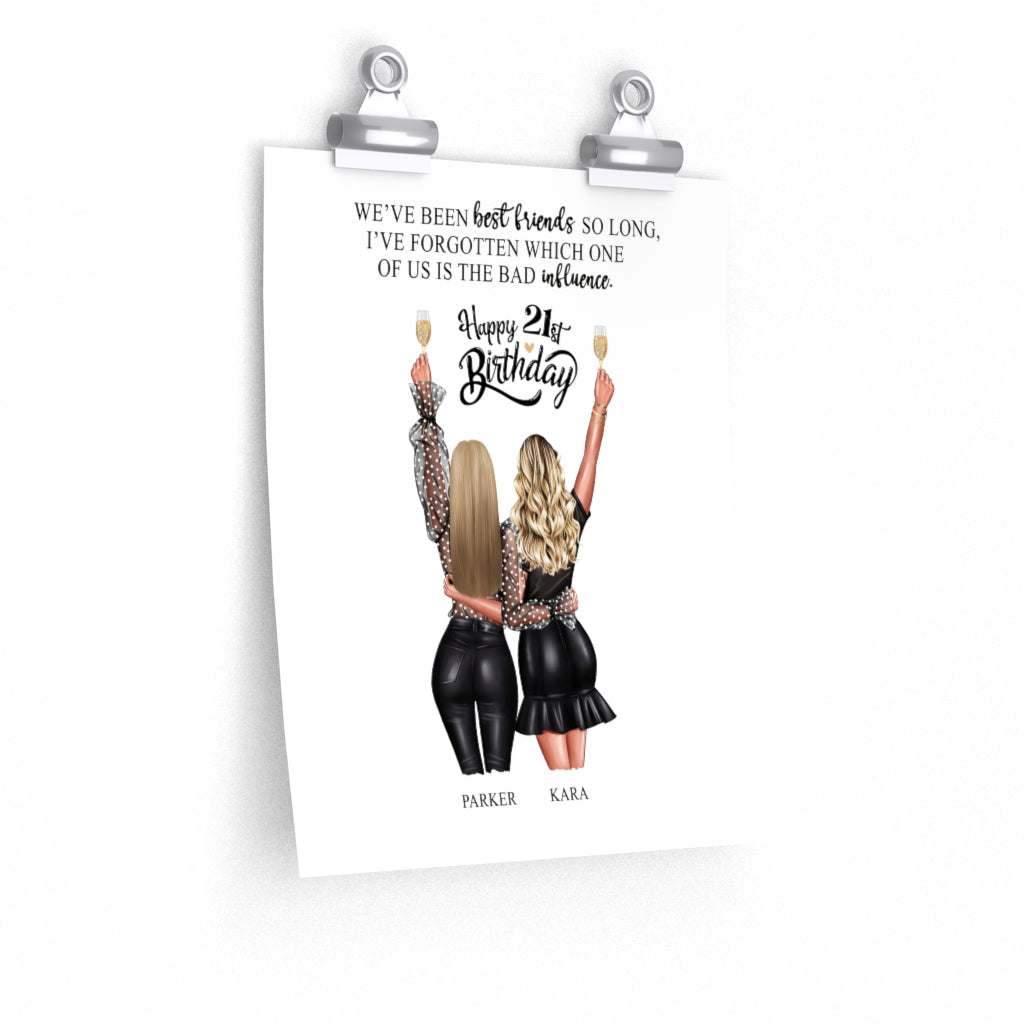 Parker Kara Poster 9x11 Bryon K Sack, ( Custom HAIR)