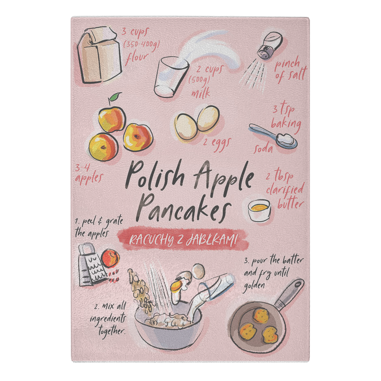 polish apple pancake