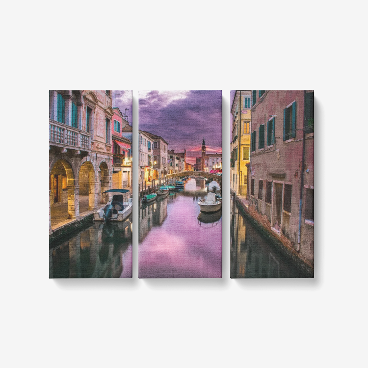 3 Piece Canvas Wall Art for Living Room - Framed Ready to Hang 3x8"x18"
