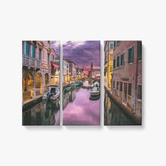 3 Piece Canvas Wall Art for Living Room - Framed Ready to Hang 3x8"x18"