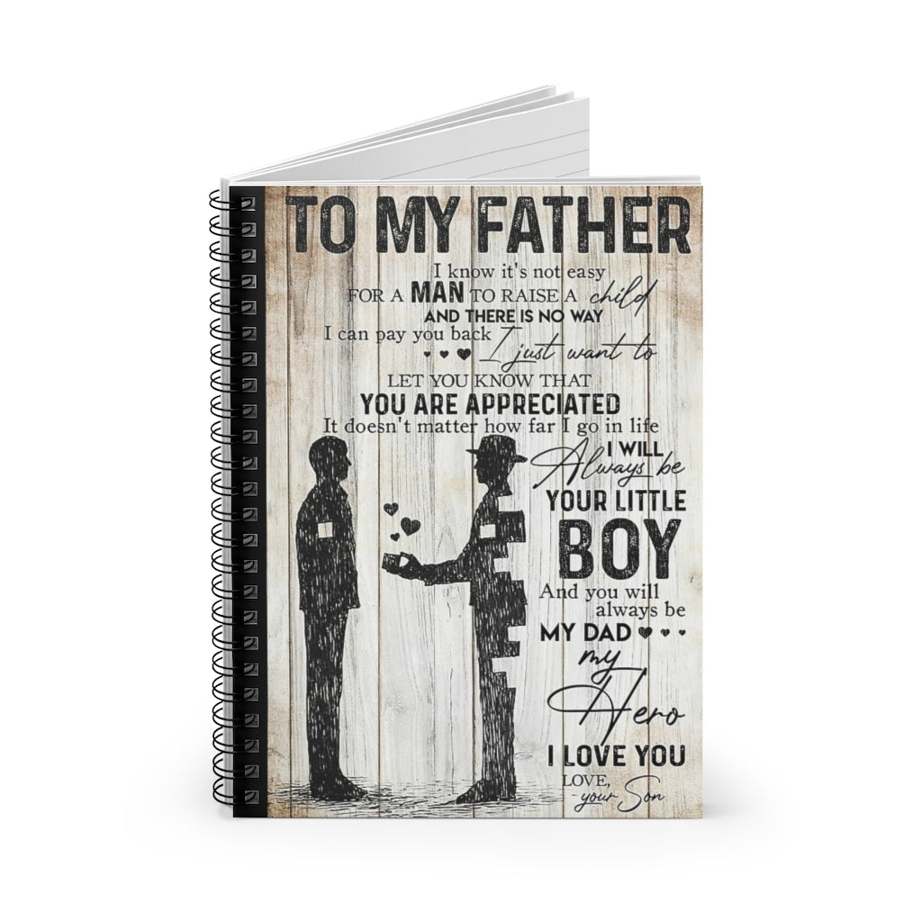 TO MY FATHER FROM SON PRINT POSTER WALL ART HOME DECOR-gigapixel