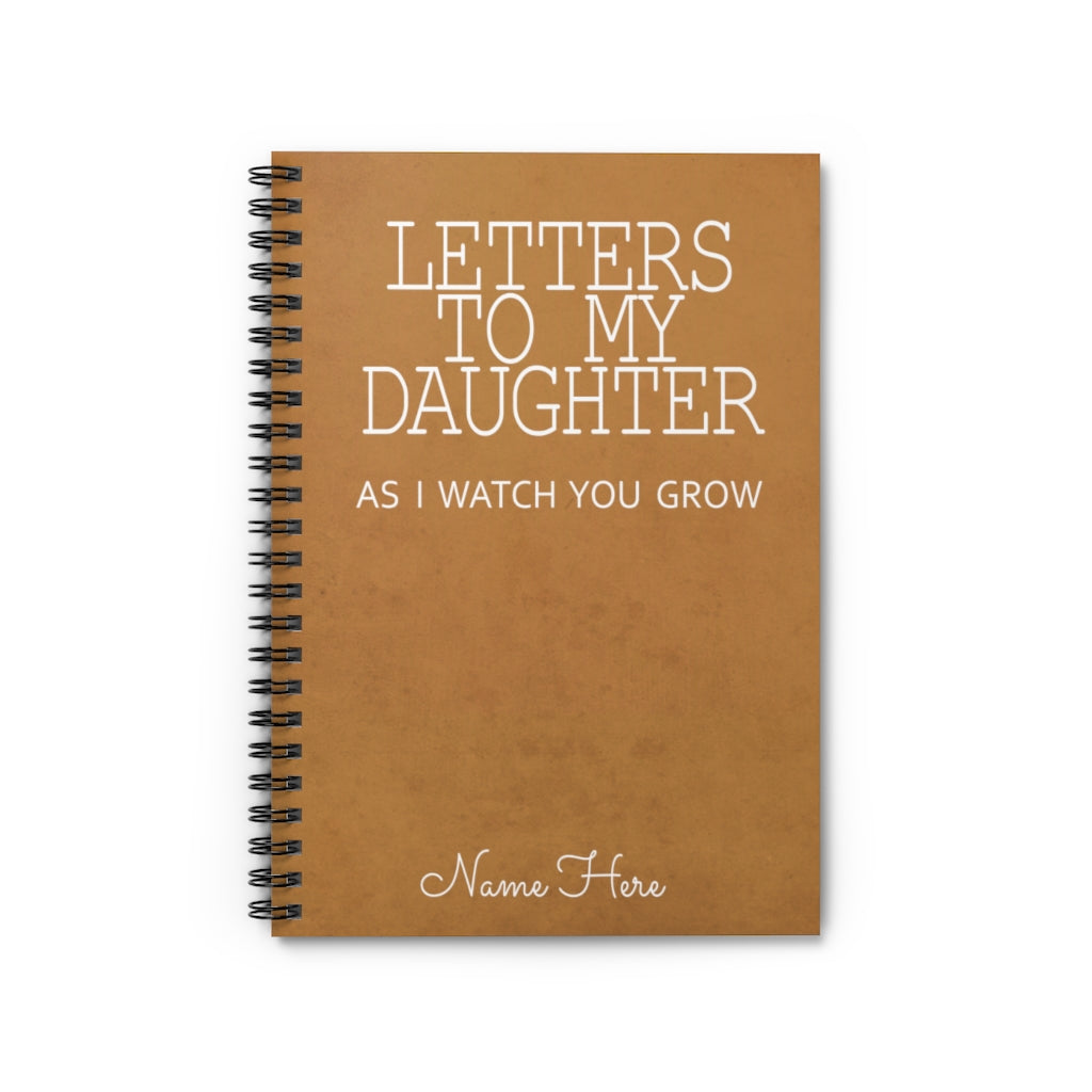 Personalised Gift, Stationery Gift, Personalised Notebook, New Baby, Baby Shower, Mum Gift, New Parents, Gift Ideas, Baby Journal, Keepsake Spiral Notebook - Ruled Line
