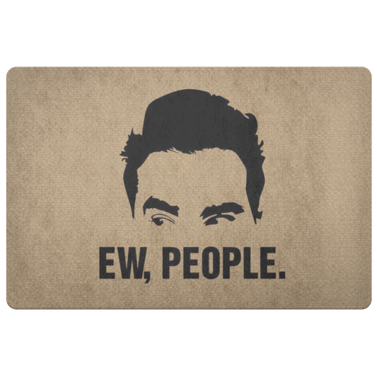 Bestcustom Ew People Funny Indoor and Outdoor Doormat Warm House Gift Welcome Mat Gift for Friend Birthday Gift (Indoor & Outdoor Doormat 30x18)
