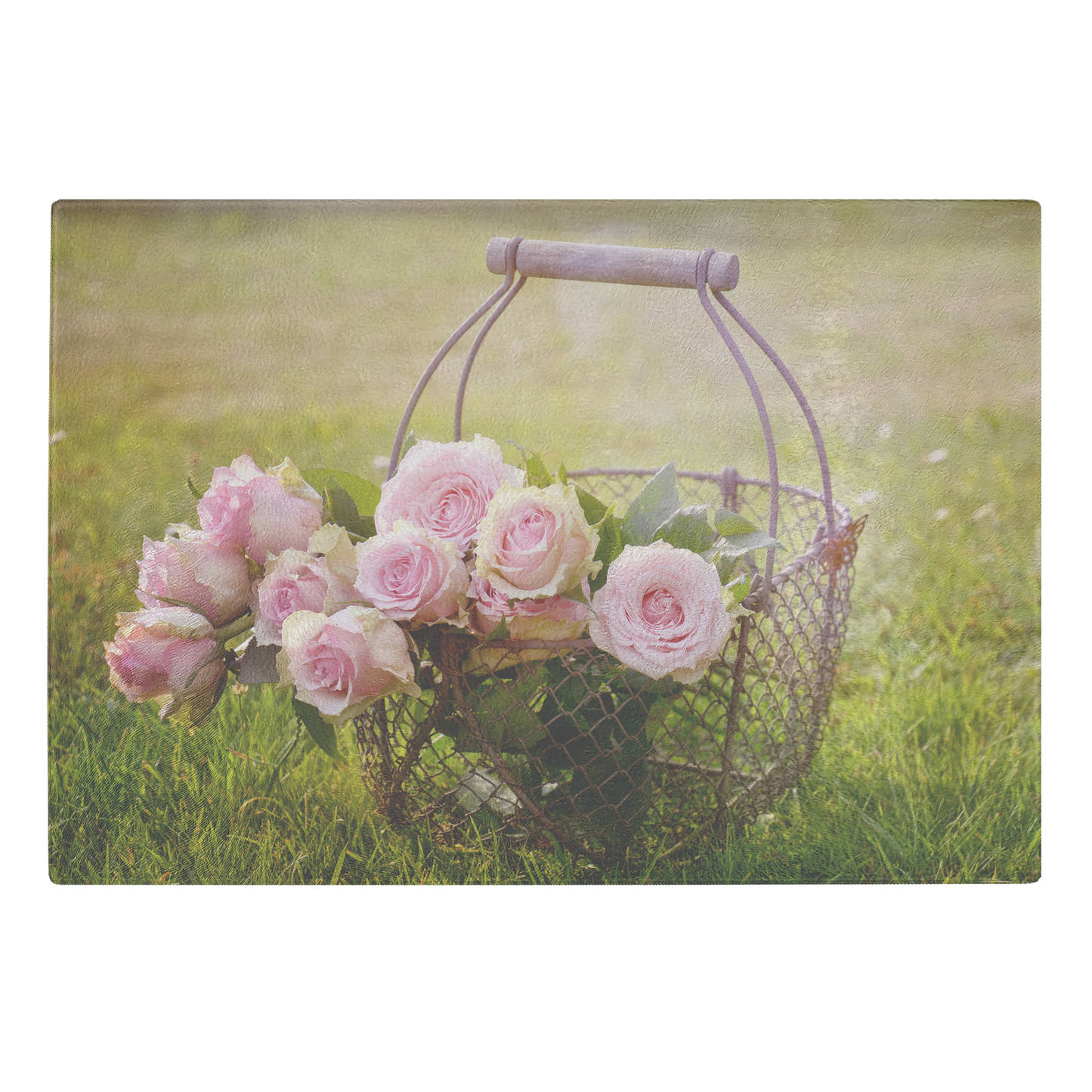 basket of roses