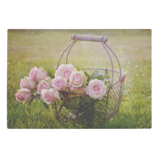 basket of roses