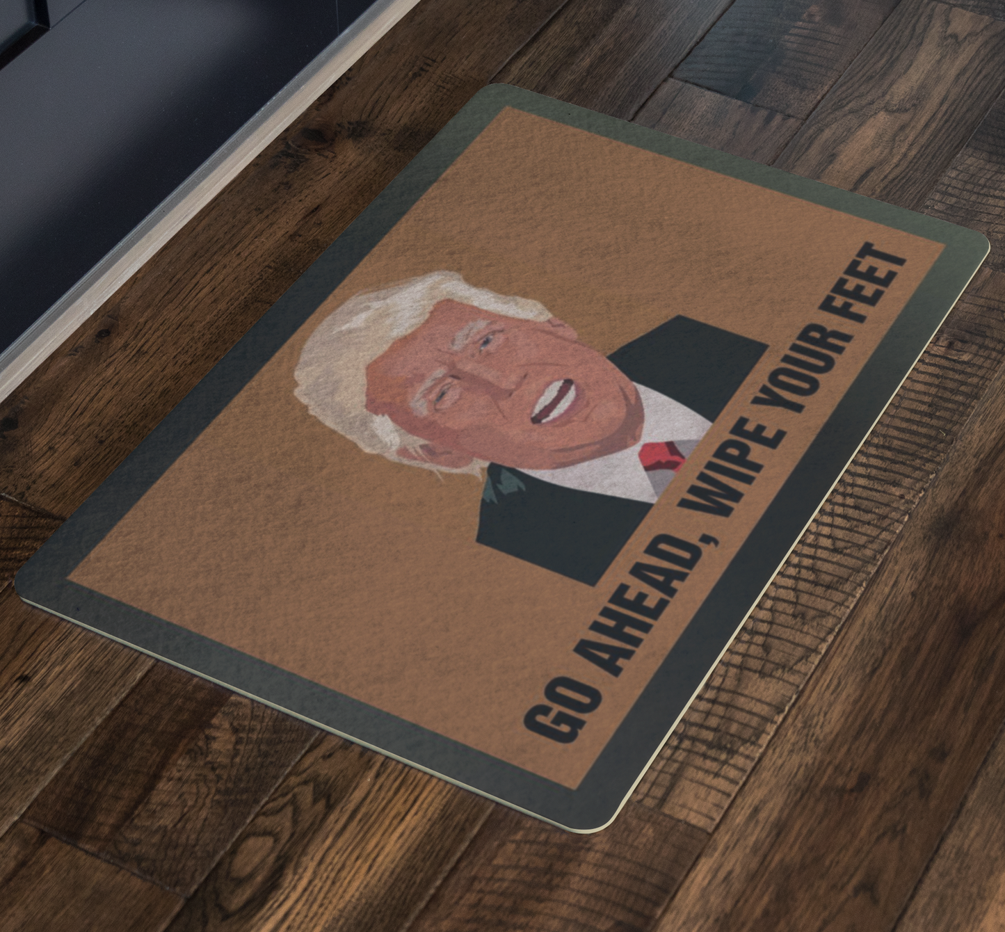 Trump Doormat. Donald Trump Door Mat. Funny Anti-Trump Doormat. Fuck Trump. Home Porch Decor, Entryway Welcome mat, President Trump Doormat